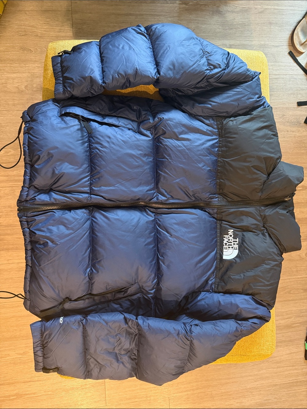 The North Face Dark Navy Puffy Down Coat